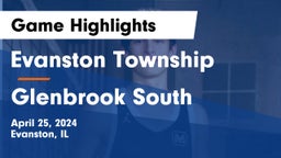 Evanston Township  vs Glenbrook South  Game Highlights - April 25, 2024