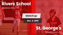Matchup: Rivers vs. St. George's  2016