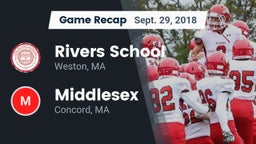 Recap: Rivers School vs. Middlesex  2018