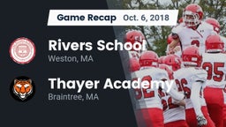 Recap: Rivers School vs. Thayer Academy  2018