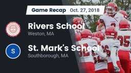 Recap: Rivers School vs. St. Mark's School 2018