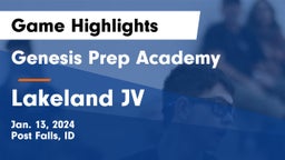 Genesis Prep Academy  vs Lakeland JV Game Highlights - Jan. 13, 2024