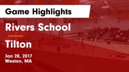 Rivers School vs Tilton  Game Highlights - Jan 28, 2017