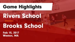 Rivers School vs Brooks School Game Highlights - Feb 15, 2017