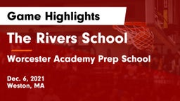The Rivers School vs Worcester Academy Prep School Game Highlights - Dec. 6, 2021