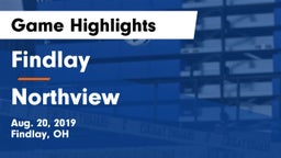 Findlay  vs Northview  Game Highlights - Aug. 20, 2019