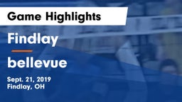 Findlay  vs bellevue Game Highlights - Sept. 21, 2019