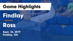 Findlay  vs Ross  Game Highlights - Sept. 26, 2019