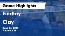 Findlay  vs Clay  Game Highlights - Sept. 23, 2021