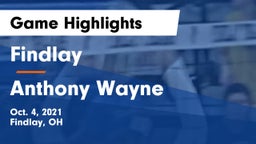 Findlay  vs Anthony Wayne  Game Highlights - Oct. 4, 2021