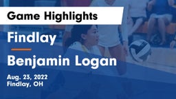Findlay  vs Benjamin Logan  Game Highlights - Aug. 23, 2022