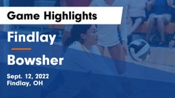 Findlay  vs Bowsher  Game Highlights - Sept. 12, 2022