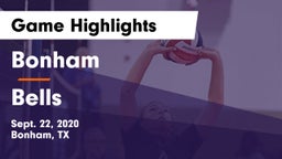 Bonham  vs Bells  Game Highlights - Sept. 22, 2020