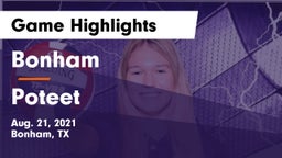 Bonham  vs Poteet  Game Highlights - Aug. 21, 2021