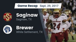 Recap: Saginaw  vs. Brewer  2017