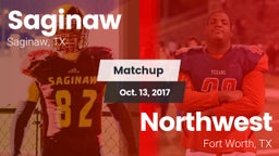Matchup: Saginaw  vs. Northwest  2017
