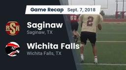 Recap: Saginaw  vs. Wichita Falls  2018