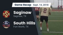 Recap: Saginaw  vs. South Hills  2018