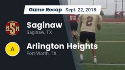 Recap: Saginaw  vs. Arlington Heights  2018