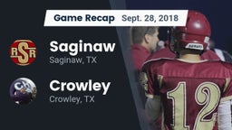 Recap: Saginaw  vs. Crowley  2018