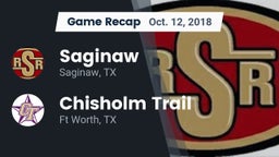 Recap: Saginaw  vs. Chisholm Trail  2018