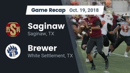Recap: Saginaw  vs. Brewer  2018