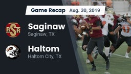 Recap: Saginaw  vs. Haltom  2019