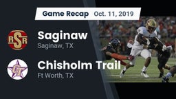 Recap: Saginaw  vs. Chisholm Trail  2019