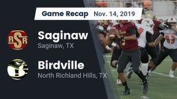 Recap: Saginaw  vs. Birdville  2019