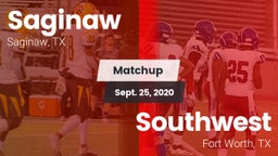 Matchup: Saginaw  vs. Southwest  2020