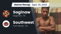 Recap: Saginaw  vs. Southwest  2020