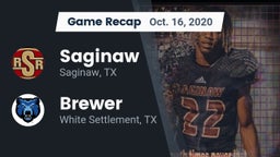 Recap: Saginaw  vs. Brewer  2020