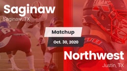 Matchup: Saginaw  vs. Northwest  2020