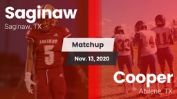Matchup: Saginaw  vs. Cooper  2020