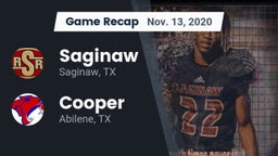 Recap: Saginaw  vs. Cooper  2020