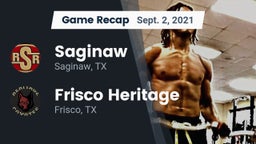 Recap: Saginaw  vs. Frisco Heritage  2021