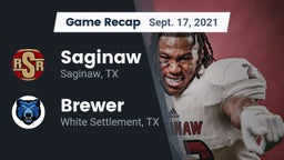 Recap: Saginaw  vs. Brewer  2021