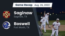 Recap: Saginaw  vs. Boswell   2022