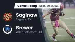 Recap: Saginaw  vs. Brewer  2022