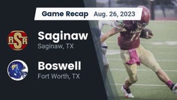 Recap: Saginaw  vs. Boswell   2023