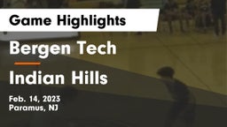 Bergen Tech  vs Indian Hills  Game Highlights - Feb. 14, 2023