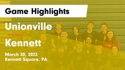 Unionville  vs Kennett  Game Highlights - March 30, 2023