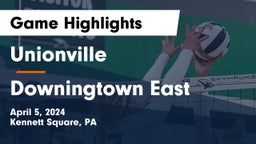 Unionville  vs Downingtown East  Game Highlights - April 5, 2024