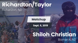 Matchup: Richardton/Taylor vs. Shiloh Christian  2019