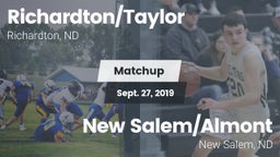 Matchup: Richardton/Taylor vs. New Salem/Almont 2019