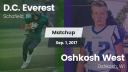 Matchup: Everest  vs. Oshkosh West  2017