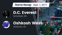 Recap: D.C. Everest  vs. Oshkosh West  2017