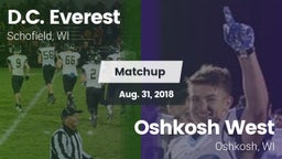 Matchup: Everest  vs. Oshkosh West  2018