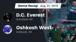 Recap: D.C. Everest  vs. Oshkosh West  2018