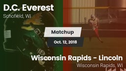 Matchup: Everest  vs. Wisconsin Rapids - Lincoln  2018